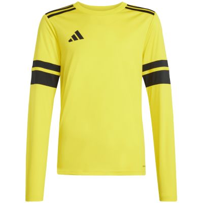 9. Koszulka dla dzieci adidas Squadra 25 Long Sleeve żółta JJ0043