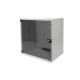 8. Digitus Szafa sieciowa wisząca 19" 12U rack 540x400, drzwi szyba, szary, niedzielona, niezłożona, 60kg