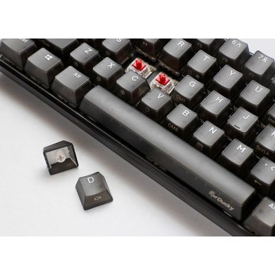 3. Ducky One 3 Aura Mini MX Blue US klawiatura Gaming USB QWERTY Amerykański międzynarodowy Czarny
