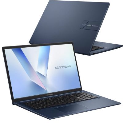 ASUS Vivobook 17 X1704MA-AU035 Core 7 350 17.3"FHD IPS-level Panel 60Hz 250nits AG 16GB DDR5 SSD512 Intel Graphics WLAN+BT Cam720p 50WHrs NoOS Quiet Blue