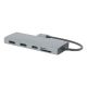 2. Mobilis 020028 stacja dokująca Przewodowa USB 3.2 Gen 1 (3.1 Gen 1) Type-C Szary