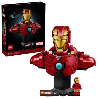11. LEGO Marvel 76327 Popiersie Iron Mana MK4
