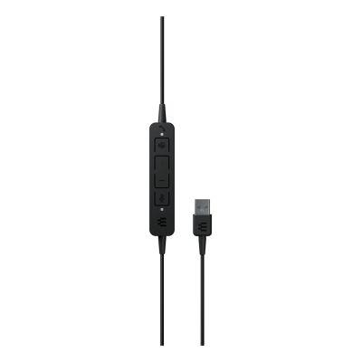 7. Słuchawki nauszne przewodowe Epos Adapt 160T USB-A