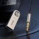 10. Baseus BA01 odbiornik dźwięku Bluetooth 5.0 kabel adapter audio AUX jack czarny (CABA01-01)