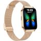 8. Smartwatch Gravity Różowe Złoto Pasek + Bransoleta GT44-2