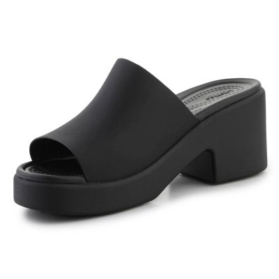 4. Klapki Crocs Brooklyn Slide Heel W 209408-060