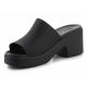4. Klapki Crocs Brooklyn Slide Heel W 209408-060