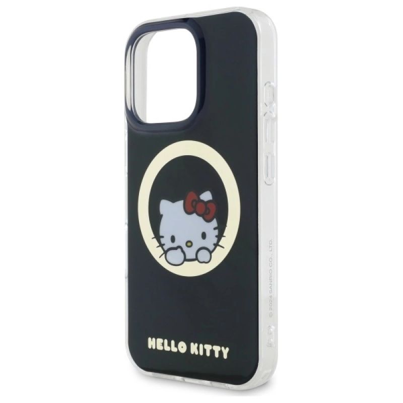 6. Etui Hello Kitty IML Sweet Kitty Magsafe na iPhone 16 Pro Max - czarne