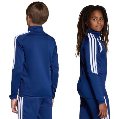 3. Bluza dla dzieci adidas Tiro 26 League Training Top granatowa JY7165