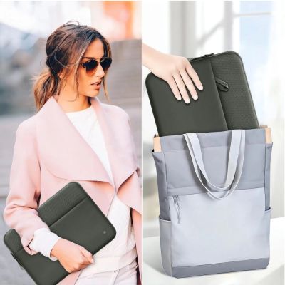 13. Torba Tech-Protect Sleeve na laptopa 15-16 - zielona