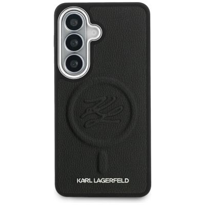 3. Etui Karl Lagerfeld Embossed Ring Initials MagSafe na Samsung Galaxy S26 - czarne
