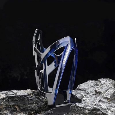 6. Uchwyt rowerowy Rockbros FK338 na bidon - czarno-niebieski