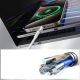 11. Kabel Joyroom S-A51 Cutting-Edge Series 60W USB-C - USB-C 1,2m - jasnoszary