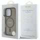 8. Etui Guess IML Glitter Circle MagSafe na iPhone 16 Pro Max - czarne