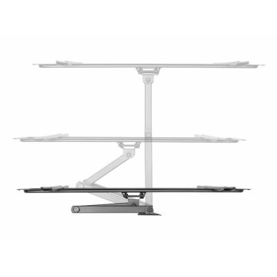 2. Equip 650342 uchwyt do telewizorów 177,8 cm (70") Czarny