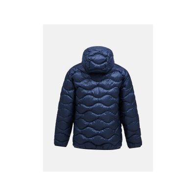 4. Kurtka męska puchowa męska Peak Performance M Helium Down Hood Jacket kolor granatowy