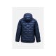 4. Kurtka męska puchowa męska Peak Performance M Helium Down Hood Jacket kolor granatowy