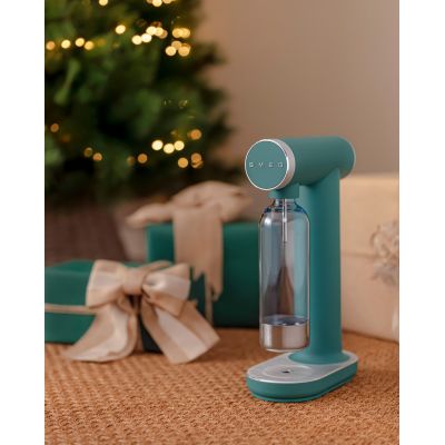 18. Smeg Wassersprudler SKC01EGM, 800ml Flasche, Smaragd Matt