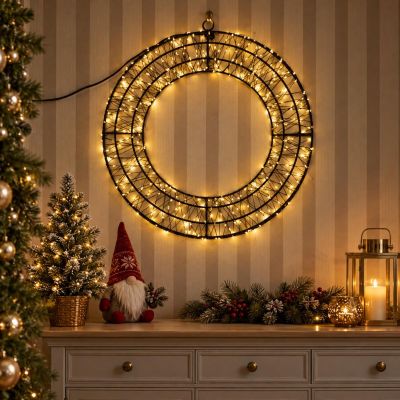 7. WIANEK DEKORACYJNY OPONA 720LED 50CM CZARNY