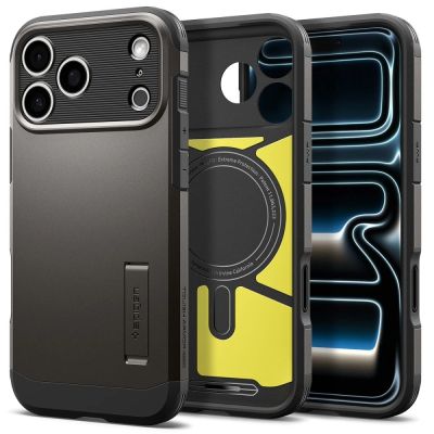 2. Etui Spigen Tough Armor MagSafe na iPhone 18 Pro / 17 Pro  - czarne