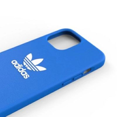 5. Etui Adidas OR Moulded Case Basic na iPhone 12 Pro Max - niebiesko-białe