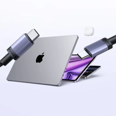 5. Kabel Ugreen USB-C do USB-C PD 100W 5A 3m - czarny