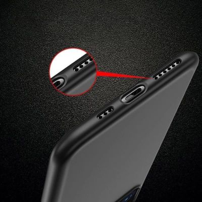 7. Żelowe elastyczne etui pokrowiec do iPhone 15 Plus Soft Case - czarny