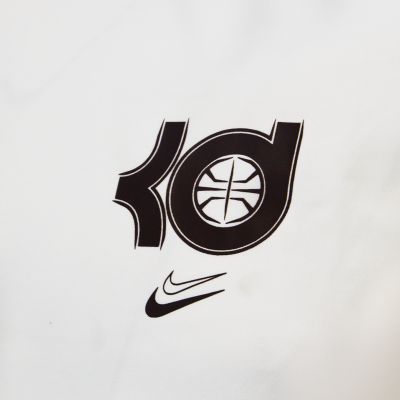 3. Koszulka Nike Kevin Durant Seasonal Logo Dri-FIT Biała - DD0775-100