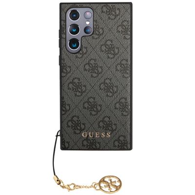 3. Etui Guess 4G Charms Collection na Samsung Galaxy S24 Ultra - czarne