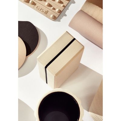 3. Klocek do jogi CASALL Yoga block bamboo brązowy