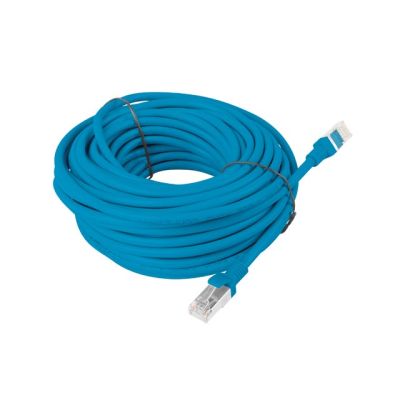 2. Patchcord UTP Lanberg PCU6-10CC-1500-B (RJ45 - RJ45 ; 15m; UTP; kat. 6; kolor niebieski)