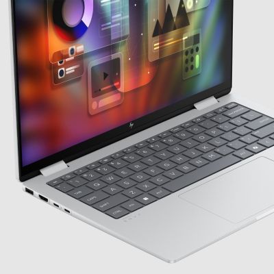 19. HP Envy x360 14-fa0016nw Ryzen 7 8840HS 14"WUXGA Touch 300nits 16GB LPDDR5-6400 SSD512 Radeon 780M Cam 5 Mpx IR 59Wh Win11 Meteor Silver Aluminum 2Y