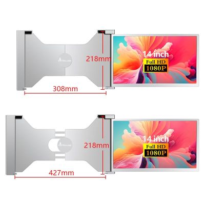 6. Monitor dla laptopów EXTRALINK SMART LIFE 14" TO 17"
