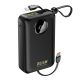 Powerbank Dudao K14+ 20000mAh 22.5W USB-C / USB-A / wbudowane kable Lightning i USB-C - czarny