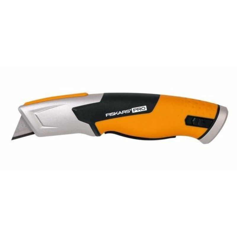6. Fiskars 1062938 nożyk Czarny, Pomarańczowy Brzytwa