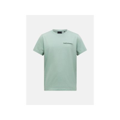 Koszulka juniorska PEAK PERFORMANCE Jr Original Small Logo Tee kolor zielony