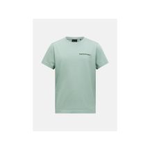 Koszulka juniorska PEAK PERFORMANCE Jr Original Small Logo Tee kolor zielony