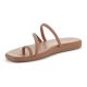 3. CROCS MIAMI TOE LOOP SANDAL W MILK CHOCOLATE 209862-2JJ