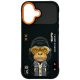 Etui Nimmy Cool&Cute 2.0 Gorilla na iPhone 17 - czarne
