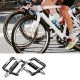 4. Pedały rowerowe Rockbros K306-BK MTB aluminiowe - czarne