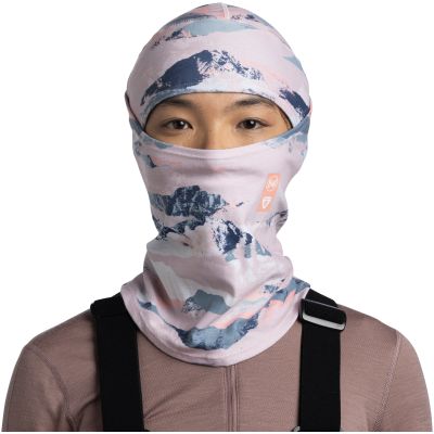 2. Kominiarka BUFF THERMONET® HINGED BALACLAVA AGHRA ROSEWOOD