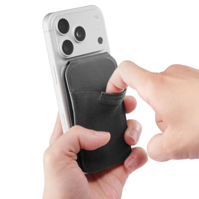 5. Portfel Spigen Slim Fold S314-4 MagSafe na telefon - czarny