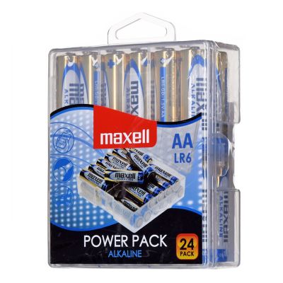 3. MAXELL Bateria alkaliczna LR6, VALUE BOX, 24 szt.