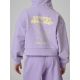 6. Bluza dresowa loose z kapturem dziewczęca 4F 4FJRSS26TSWSF2936-52S