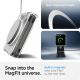 16. Etui Spigen AirSkin Mag MagSafe na Samsung Galaxy Z Flip 7 - przeroczysto-białe