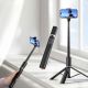 6. Selfie stick Tech-Protect L08S Bluetooth z pilotem, tripodem do 141cm - czarny