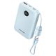 2. Powerbank Vention 10000mAh 2 x USB-C 1x USB-A z wyświetlaczem 22,5W niebieski