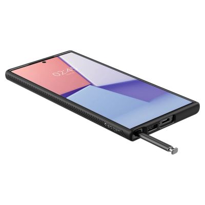 10. Etui Spigen Liquid Air na Samsung Galaxy S23 Ultra - czarny mat