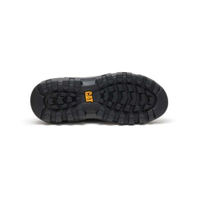 5. Buty sportowe męskie Cat Caterpillar Raider Sport sneakersy zamszowe czarne/żółte (P724513)