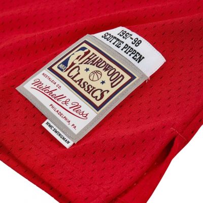 7. Mitchell &amp; Ness koszulka męska Chicago Bulls NBA Swingman Jersey Scottie Pippen #33 SMJYGS18153-CBUSCAR97SPIN